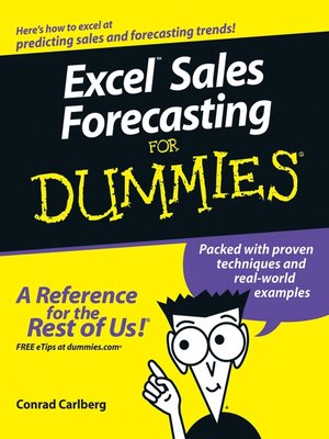 cover image of Excel Sales Forecasting For Dummies